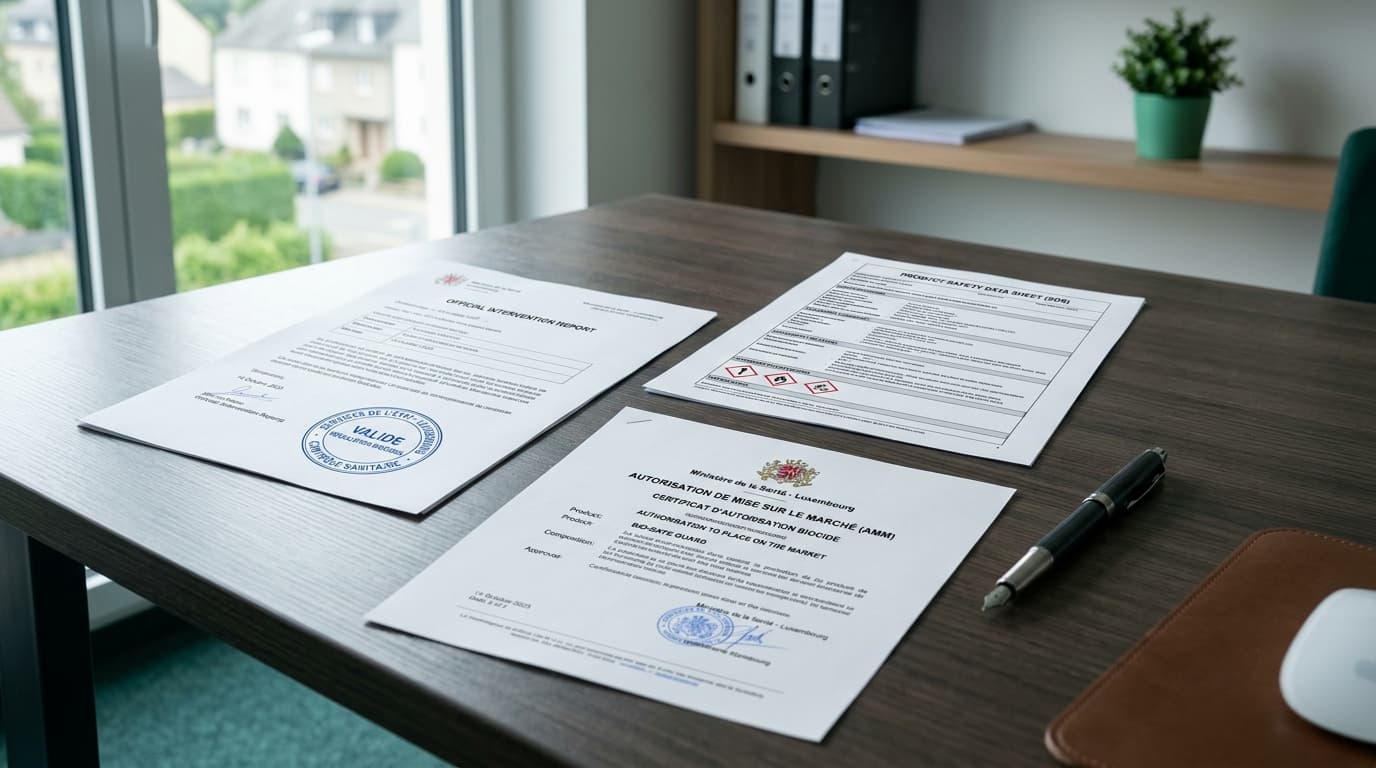 Dératisation au Luxembourg: règlementation biocides et obligations légales 2025